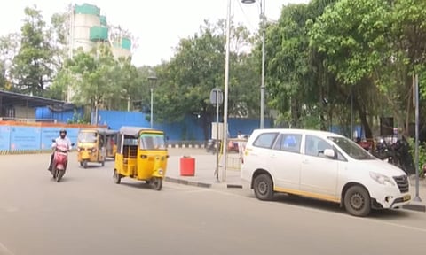 Visual from the accident spot