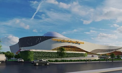 Proposed international convention centre in Muttukadu (X)