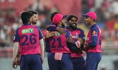 Rajasthan Royals team players (PTI)