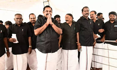 AIADMK irate over DMK member’s animal-grade rice of EPS regime talk; walks out