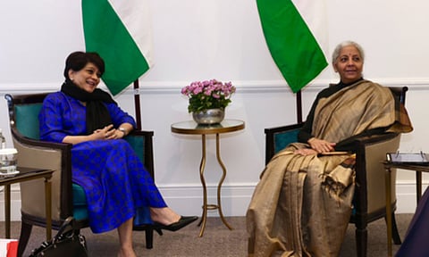 FM Sitharaman urges UK insurer Prudential to invest in India