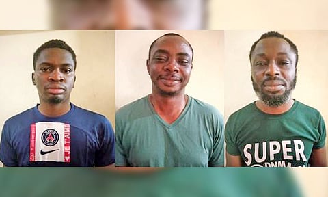 Trio arrested by the Triplicane police in a recent meth case