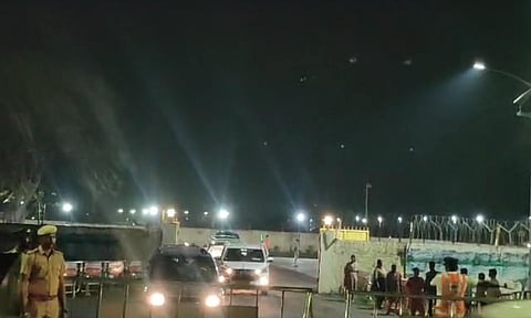 Union Minister Amit Shah arrives at Chennai airport 