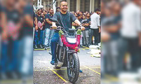 Ola rolls out Roadster X from Tamil Nadu Futurefactory