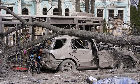Russia's missile attack on Ukraine (Photo: AP)