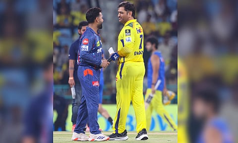 Visuals from the toss (IANS) 