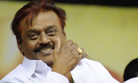 Late actor and politician, Vijayakanth (IANS) 