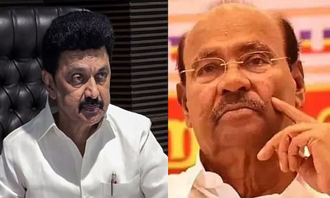 Chief Minister MK Stalin; PMK founder S Ramadoss 