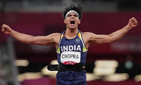 India's javelin thrower, Neeraj Chopra (PTI)