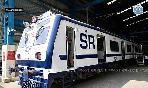 AC EMU train (Photo: Manivasagan)