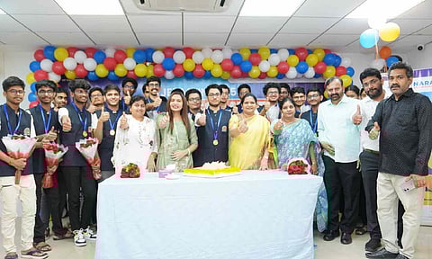 25 Narayana students secured top 100 spots in JEE Main exam