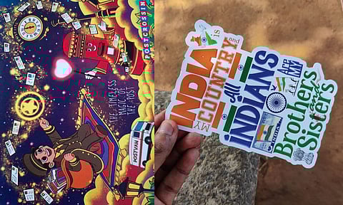 Postcard created by Mouli Priya