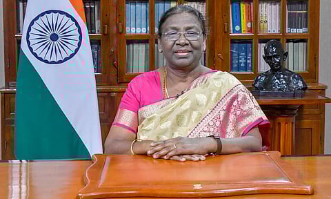 President Droupadi Murmu (PTI)
