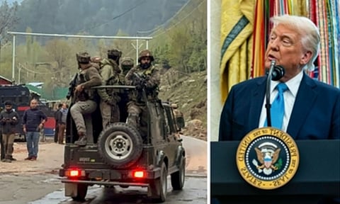 Pahalgam terror attack; US President Donald Trump (PTI)