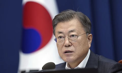 Former South Korean President Moon Jae-in