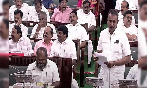 senior AIADMK leader SP Velumani