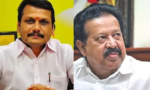 V Senthilbalaji and Ponmudy 