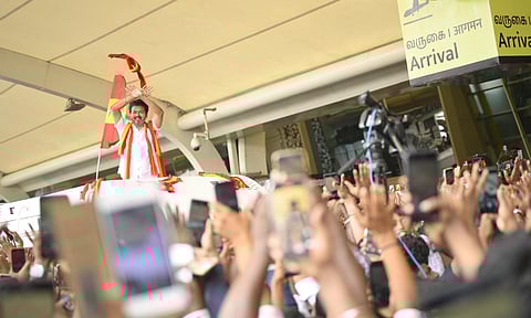 Vijay urges TVK cadres to uphold discipline, cautions against risky fan behaviour 