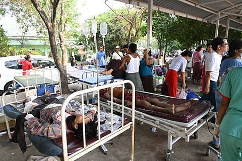 Visual from the spot