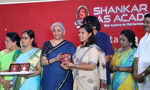 Nirmala Sitharaman questioned the party's motives while speaking to reporters after attending a felicitation of UPSC CSE 2024 achievers' event at Anna Nagar 