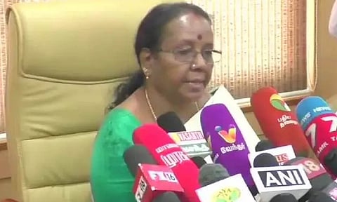 former High Court retired judge Aruna Jagadeesan (ANI)