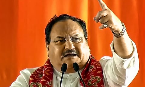 BJP national president and Union Minister JP Nadda (PTI) 