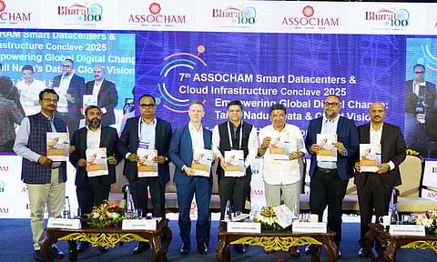 Still from the Smart Datacentres & Cloud Infrastructure Conclave 2025 organised by Assocham
