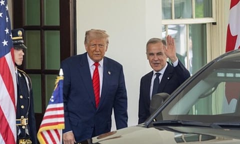 Donald Trump & Mark Carney