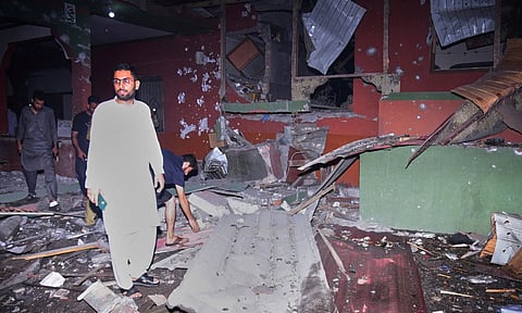 Visuals from the spot (PTI)