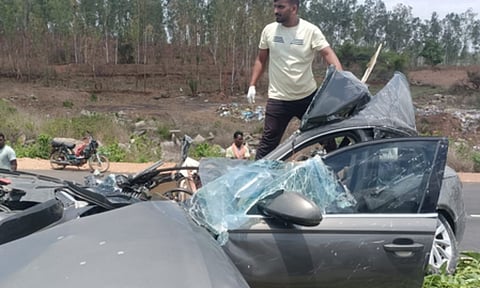 Visuals from the spot (IANS)