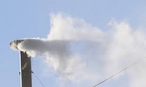 White smoke pours out of Sistine Chapel chimney (AP) 