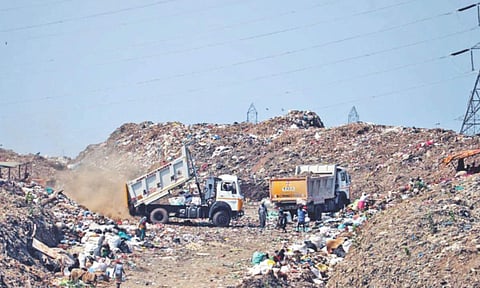 Kodungaiyur dump yard 