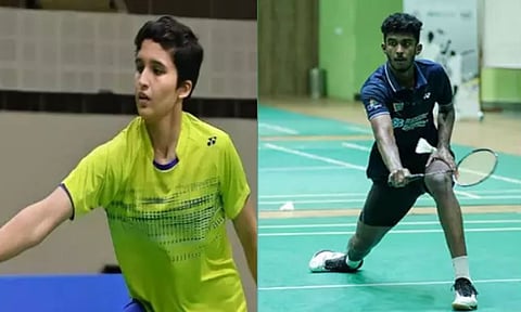 Unnati Hooda; Ayush Shetty (ANI)