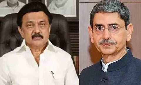 CM Stalin; Governor RN Ravi 