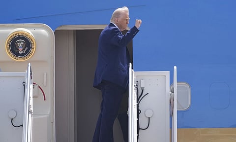 Trump starts his foreign trip with crush of problems (AP)