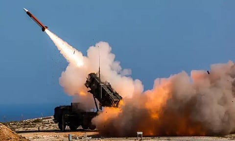 NATO Missile Firing Installation, in Chania, Greece (AP)