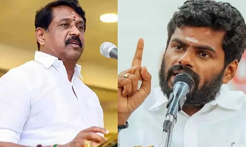 (L-R) Nainar Nagenthran; K Annamalai