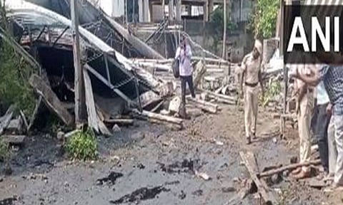 Visuals from the spot (ANI) 