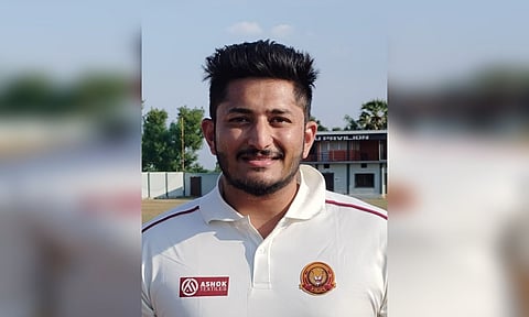 Cricket player M Rooban Raj