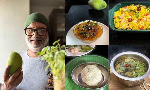 Senguttuvan S and his recipes with raw mango 