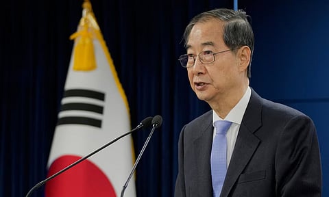 South Korea's acting President Han Duck-Soo (REUTERS)