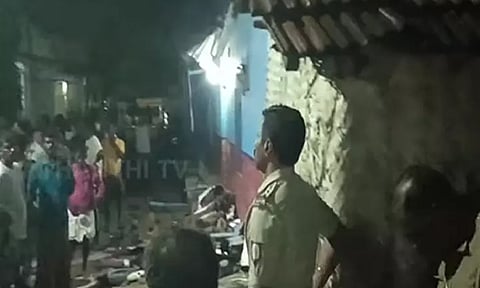 Visual from the accident spot