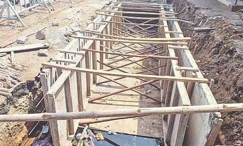 Chennai: Storm water drain work in Tiruvottiyur drags on since 2021