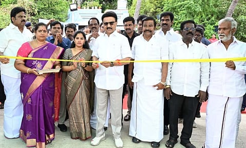 CM Stalin launches, lays stone for projects worth Rs 118.33 crore 