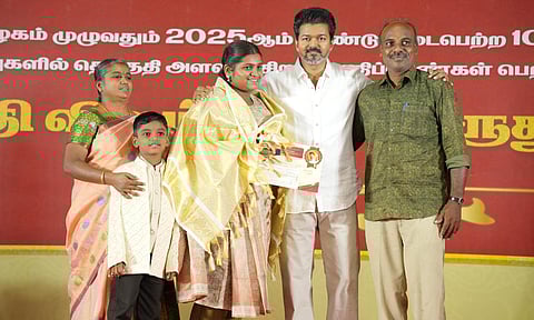 Tamilaga Vettri Kazhagam (TVK) chief Vijay (ANI)