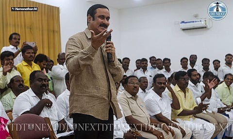 PMK president Anbumani Ramadoss