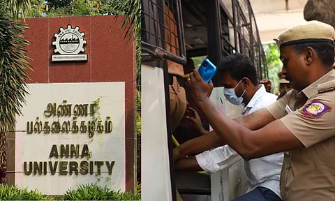 Gnanasekaran, the accused in the sexual assault of a student inside Anna University campus