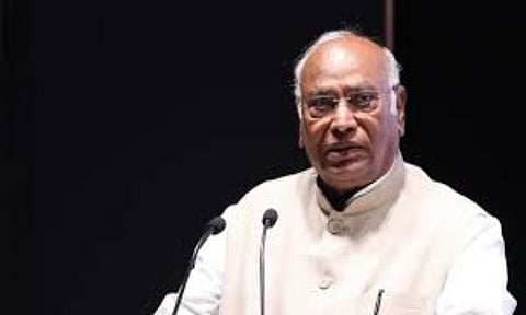 INC President Mallikarjun Karge (Photo: ANI)