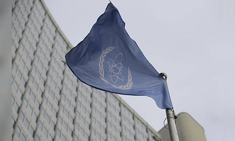 International Atomic Energy Agency Flag (Photo: AP)