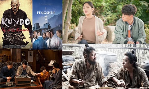 Stills from the Korean movies